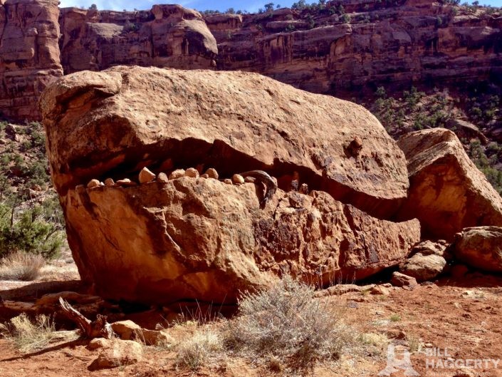 Whale Rock in Big Dominguez Canyon